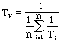 harmonic mean formula